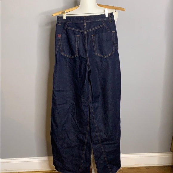 BDG EXTRA Wide Leg Dark Denim High Waist Jean - Picture 7 of 8